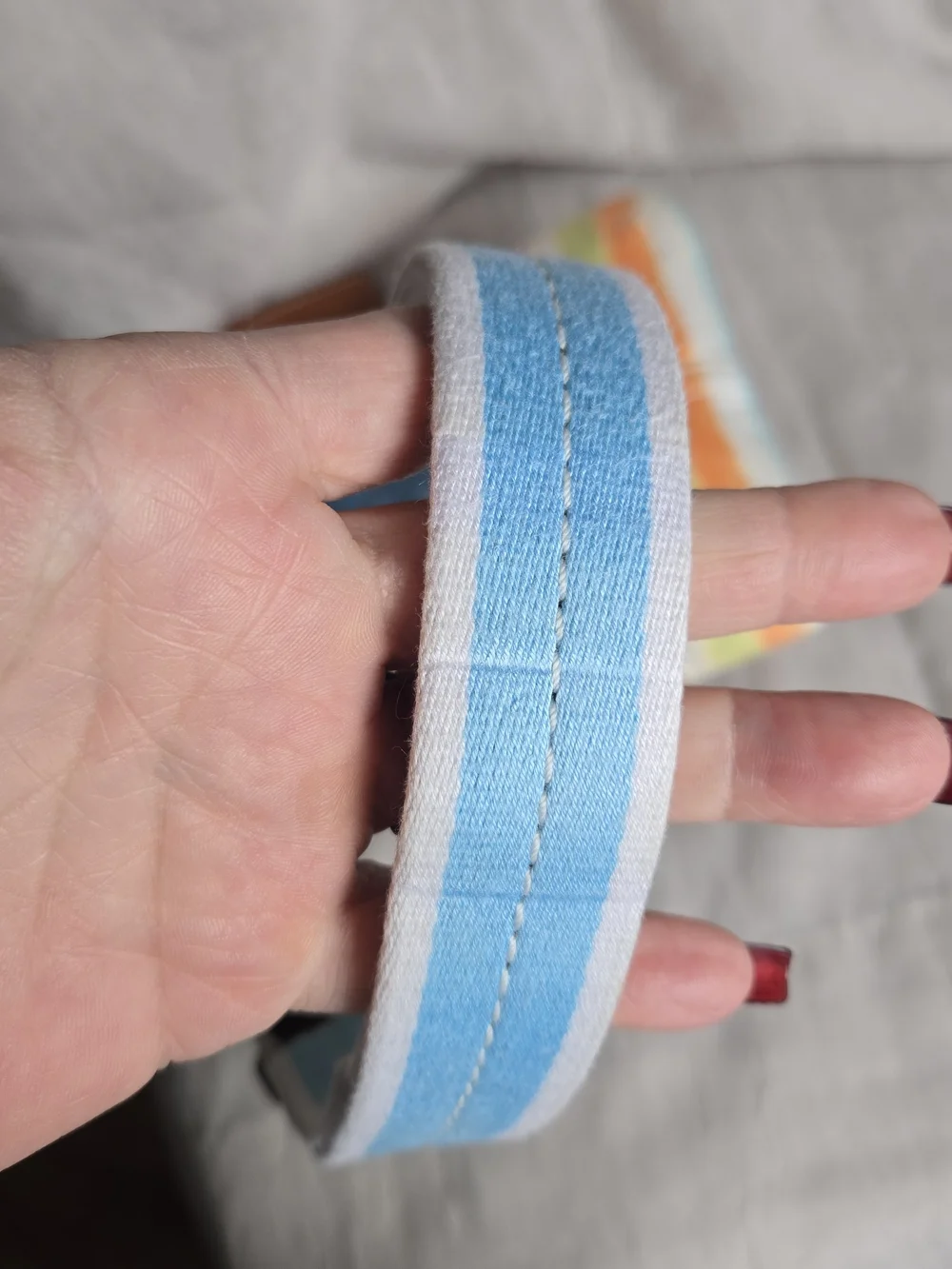 Coach Hampton Watercolor Stripe Crossbody Bag - Picture 3 of 10